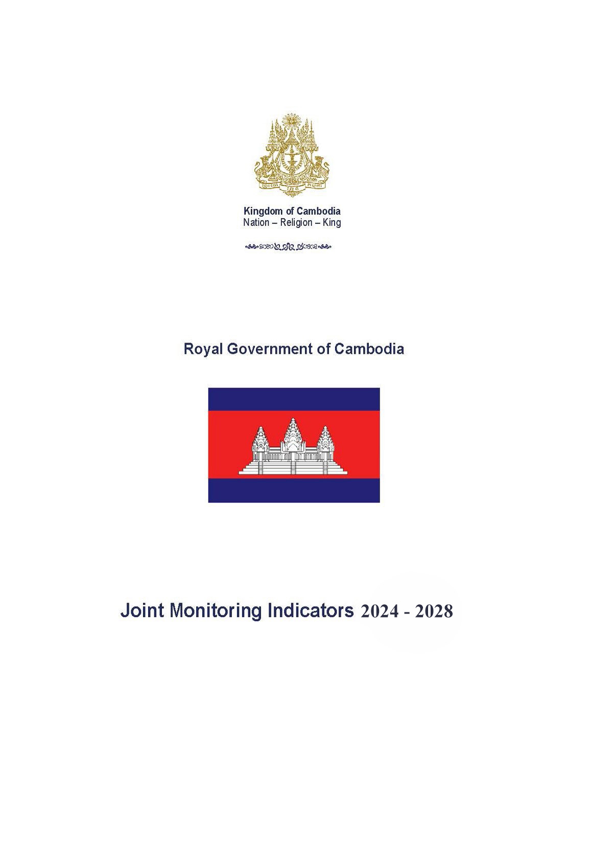 Joint Monitoring Indicators 2024-2028